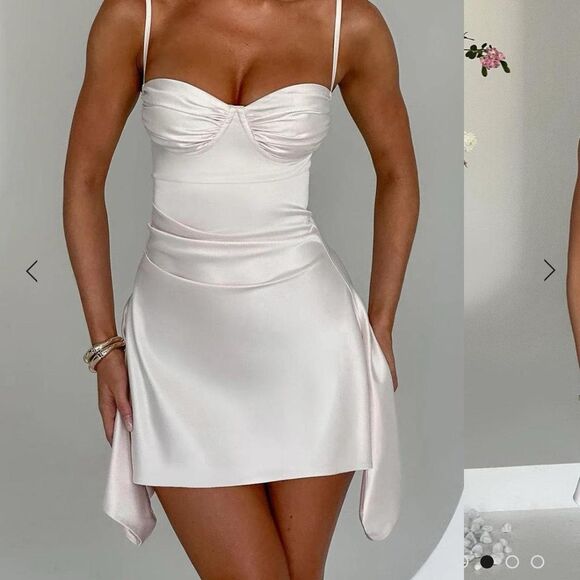 Baby boo Zahra dress in ivory/light pink - Picture 2 of 3